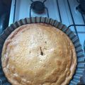 El cooksnap de Gisse Villalba cuando hizo Budín banana split.