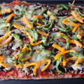 El cooksnap de Veronica La Nika cuando hizo Pizza con base de pollo.