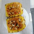 El cooksnap de celia.esn cuando hizo Arroz frito tailandés con langostinos y piña (Khao Pad Saparod).