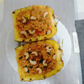 El cooksnap de celia.esn cuando hizo Arroz frito tailandés con langostinos y piña (Khao Pad Saparod).