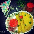 Arti Panjwani's cooksnap of when they made Moong dal chilla.