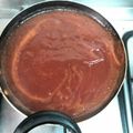 El cooksnap de Valentina Ruiz cuando hizo Salsa agridulce de Coca-Cola.