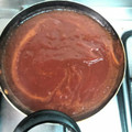 El cooksnap de Valentina Ruiz cuando hizo Salsa agridulce de Coca-Cola.