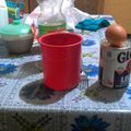 El cooksnap de Maiky Fabian Cruzado Mendoza cuando hizo Keke de Chocolate en Taza.