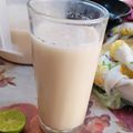 El cooksnap de Grass cuando hizo Agua de Arroz u Horchata Sonorense.