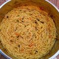 Chef K. Madaks Bakery's cooksnap of when they made Simple Spaghetti Jellop.