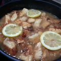 El cooksnap de nuriaisnana cuando hizo Pollo al limón al estilo chino.