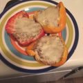 Eve Megan Towry's cooksnap of when they made Stuffed Red Bell Peppers (Without Rice).