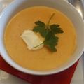 El cooksnap de Cuqui Bastida cuando hizo Sopa belga de tomate.