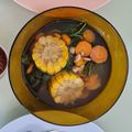 Cooksnap dari Rina Mustikasari untuk resep Sayur bening bayam, wortel,jagung