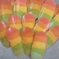 Cooksnap dari Martha Saragih Naibaho untuk resep Lidah kucing Rainbow