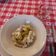 il irharuka quando ha preparato Pasta con crema di parmigiano e pistacchio, pancetta e granella di pistacchi