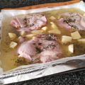 El cooksnap de Mercedes Lancharro Ferrón cuando hizo Pollo al horno con patatas.