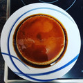 El cooksnap de Johanny Lafond cuando hizo Flan huevo, leche desnatada y sin lactosa.
