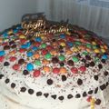 El cooksnap de Alejandra María Rodriguez cuando hizo Torta de cumpleaños con bizcochuelo casero 😋.