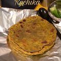 Ruchika Anand's cooksnap of when they made Thepla.