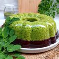 Cooksnap dari Dapoer VHA untuk resep Puding lumut Daun Kelor