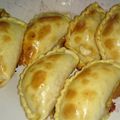 El cooksnap de Mariana Magali cuando hizo Empanadas de jamón y queso al horno.