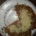 Cooksnap dari edriana edriana untuk resep Pizza Mi Telor Saos Bolognais
