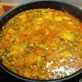El cooksnap de Conchi Lata cuando hizo Arroz meloso de Atún 🐟 y Langostinos 🦐.
