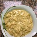 El cooksnap de Monica Alonso cuando hizo Pollo al curry.