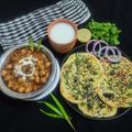 Keshma Raichura's cooksnap of when they made પીંડી છોલે વીથ તવા કુલચા.