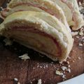 El cooksnap de Fefa Rosania cuando hizo Pan casero relleno de jamón y queso 🥖.