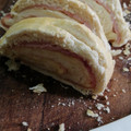 El cooksnap de Fefa Rosania cuando hizo Pan casero relleno de jamón y queso 🥖.