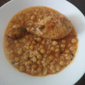 El cooksnap de Ana López cuando hizo Potaje de garbanzos con arroz y pollo.