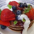 Yui Miles's cooksnap of when they made Fluffy pancakes.