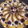 El cooksnap de Ámbar Violeta cuando hizo Pionono dulce con crema y frutillas.