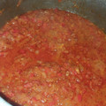 El cooksnap de Gisella Lincoman cuando hizo Salsa picante para locro.