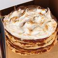 El cooksnap de maca Abregu cuando hizo Masa de Rogel o Mini Rogel.