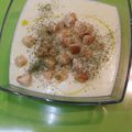 El cooksnap de musicansio cuando hizo Crema de calabacín. Apta para personas con diabetes.
