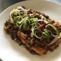 江侖瑾 的 [肉末香菇燒豆腐]簡易家常菜 cooksnap