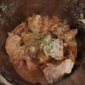 El cooksnap de Maria Pascual cuando hizo Costillas de cerdo guisadas con cebolletas Thermomix.