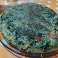El cooksnap de Virginia cuando hizo Tortilla de acelga.