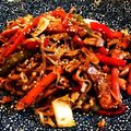 El cooksnap de Cocina con Barbara cuando hizo Yakisoba 🍜 fideos fritos al estilo japonés 🇯🇵.