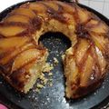 El cooksnap de Andre Jara cuando hizo Torta invertida de manzanas y peras.