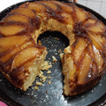 El cooksnap de Andre Jara cuando hizo Torta invertida de manzanas y peras.