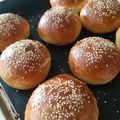 Bácsiné Kónya Nóra Cooksnap-ja, amikor elkészítette a(z) Hamburger zsemle, puffancs receptet.