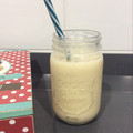 El cooksnap de Ana cuando hizo Batido de manzana 🍏, melón, pera🍐, 🍌 y avena con yogur.
