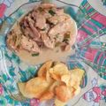 El cooksnap de Silvina Fernanda Alvarez cuando hizo Pollo al verdeo con papas al horno.