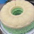 Cooksnap dari Devi Yanthi untuk resep Bolu santan pandan kukus