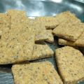 El cooksnap de May Drughi cuando hizo Crackers Integrales de Harina de garbanzos.