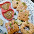 Lovely Agrawal का कुकस्नैप जब उन्होंने मैट चटाई समोसा (mat chatai samosa recipe in Hindi) बनाया था।