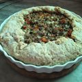 El cooksnap de Anabella Gamarra cuando hizo Tarta Gallega con Masa Casera.