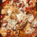 Cooksnap από Elisabeth Paramythiotou στη συνταγή Κοτόπουλο στήθος φιλέτο γεμιστό με πιπεριές και τυρί