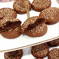 کوک اسنپ رازانی(لرستانی) بعد از امتحان کردن کلوچه شکلاتی کنجدی 😋🥰 Chocolate sesame cookies.