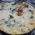 El cooksnap de Anna Bella alias Moni Argento cuando hizo Tortilla de kale 🥬.